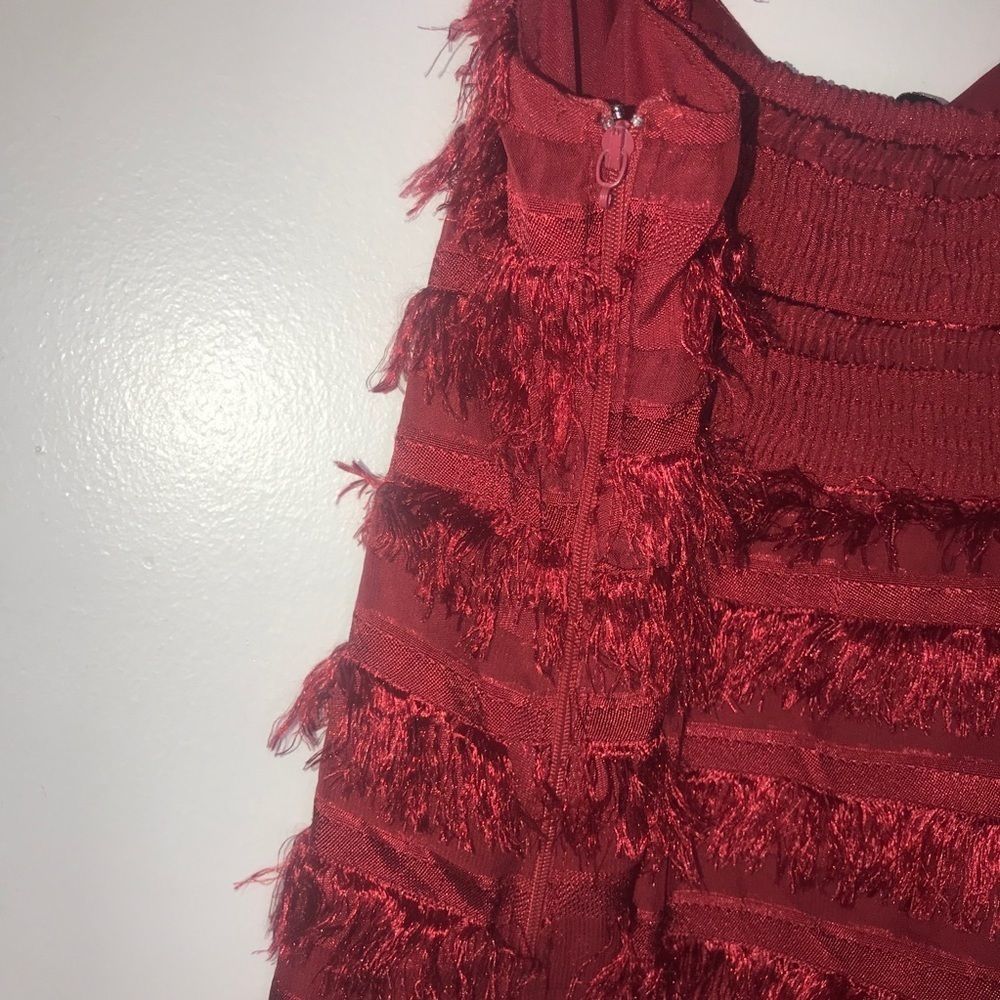NWT Show me your MuMu aria fringe dress Large - Picture 9 of 13